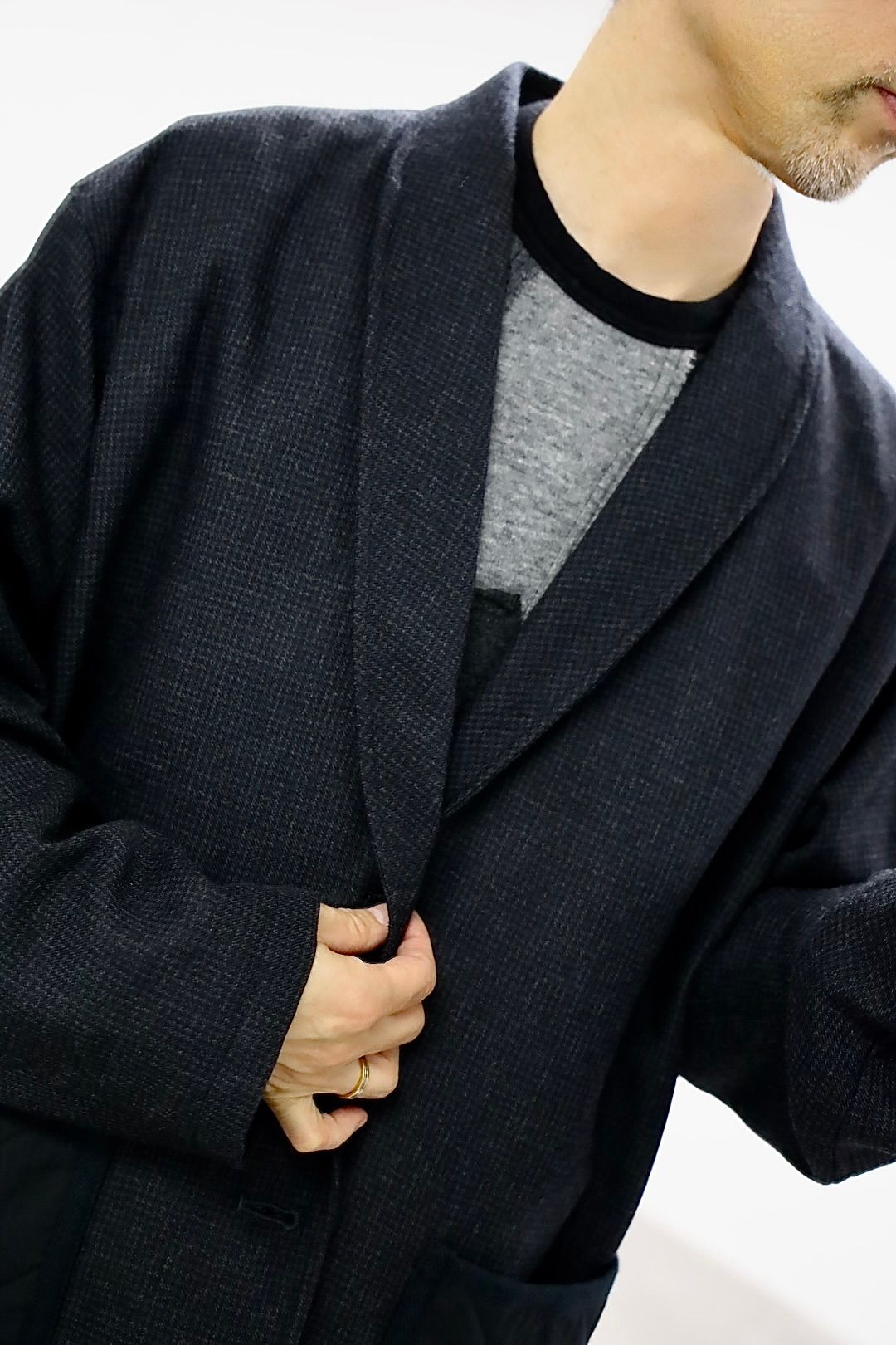 COMME des GARCONS HOMME ウール千鳥格子ジャケット2025.10.3.