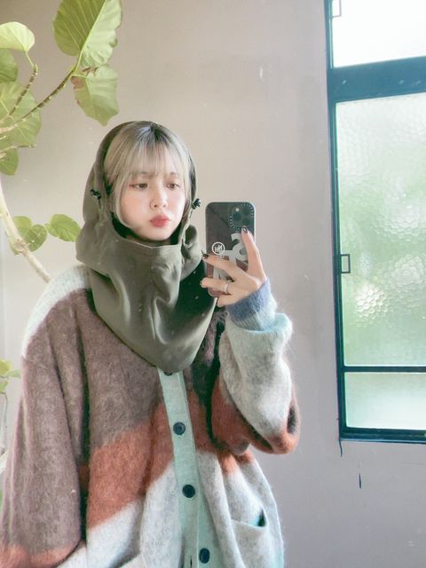 YOKE 新作MOHAIR BORDER CARDIGAN style.2023.8.28
