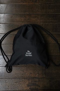 ReFresh!Service. "SAUNA KNAPSACK"(BLACK)☆6月22日(日)発売！