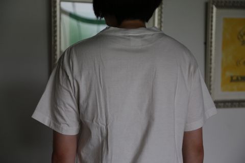 ©︎SAINT M×××××× T-SHIRT CIRCLE (SM-A21-0000-010) WHITE style.2021.7.9.