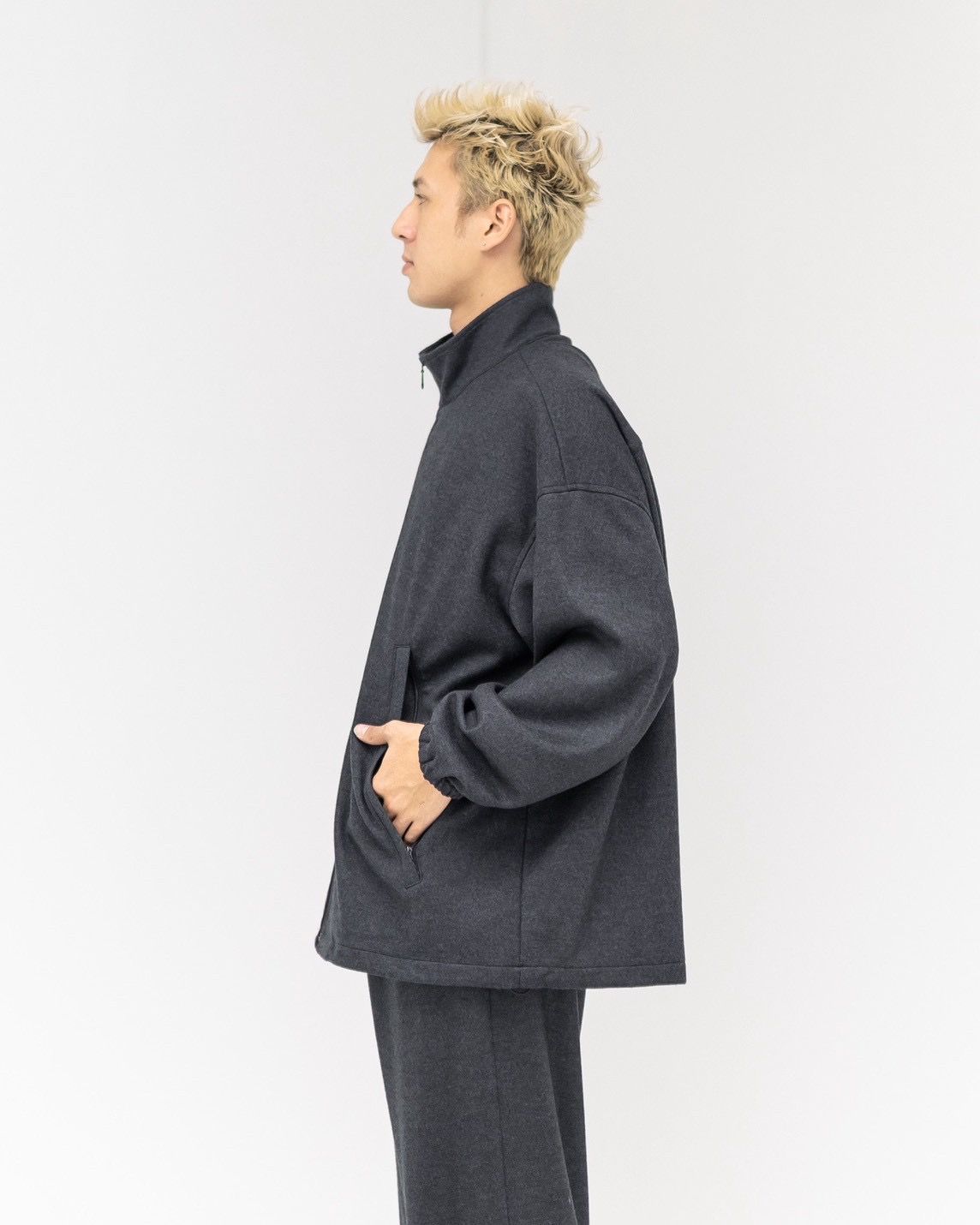グラフペーパー 25AW Wool Smooth Flannel Track Blouson(GU253-30220B)GRAY☆10月4日(土)新作発売！