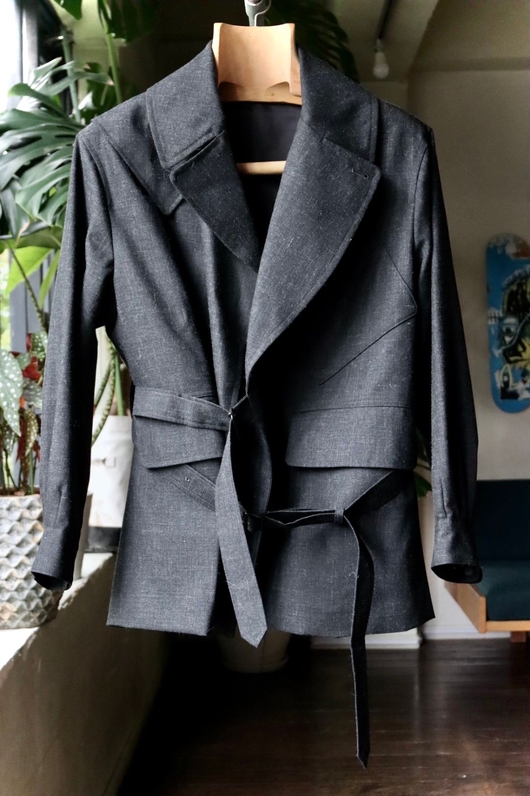 22aw blurhms Wool Cashmere Shawl Coat - その他