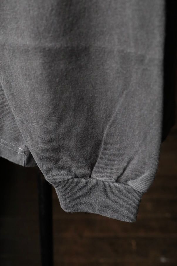 ファウンダ 25AW LONG SLEEVE FADE TEE SHIRT(015FD252013)BLACK⭐︎9月13日(土)新作発売！