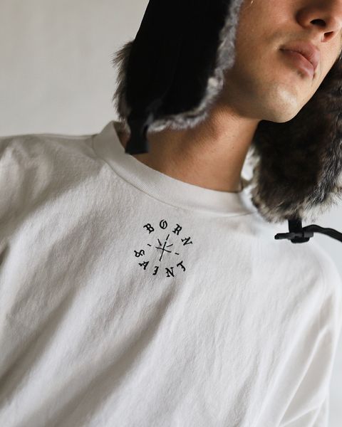 セントマイケル24SS BORN SAINT_LS TEE style 2024.3.22