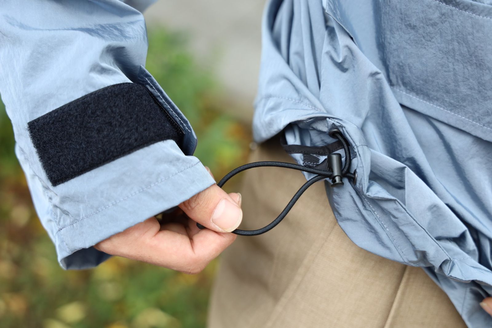 marka マーカ 26SS FIELD PARKA -RECYCLED NYLON CHAMBRAY TAFFETA-(M26A04BL01C)LIGHT BLUE☆新作発売！