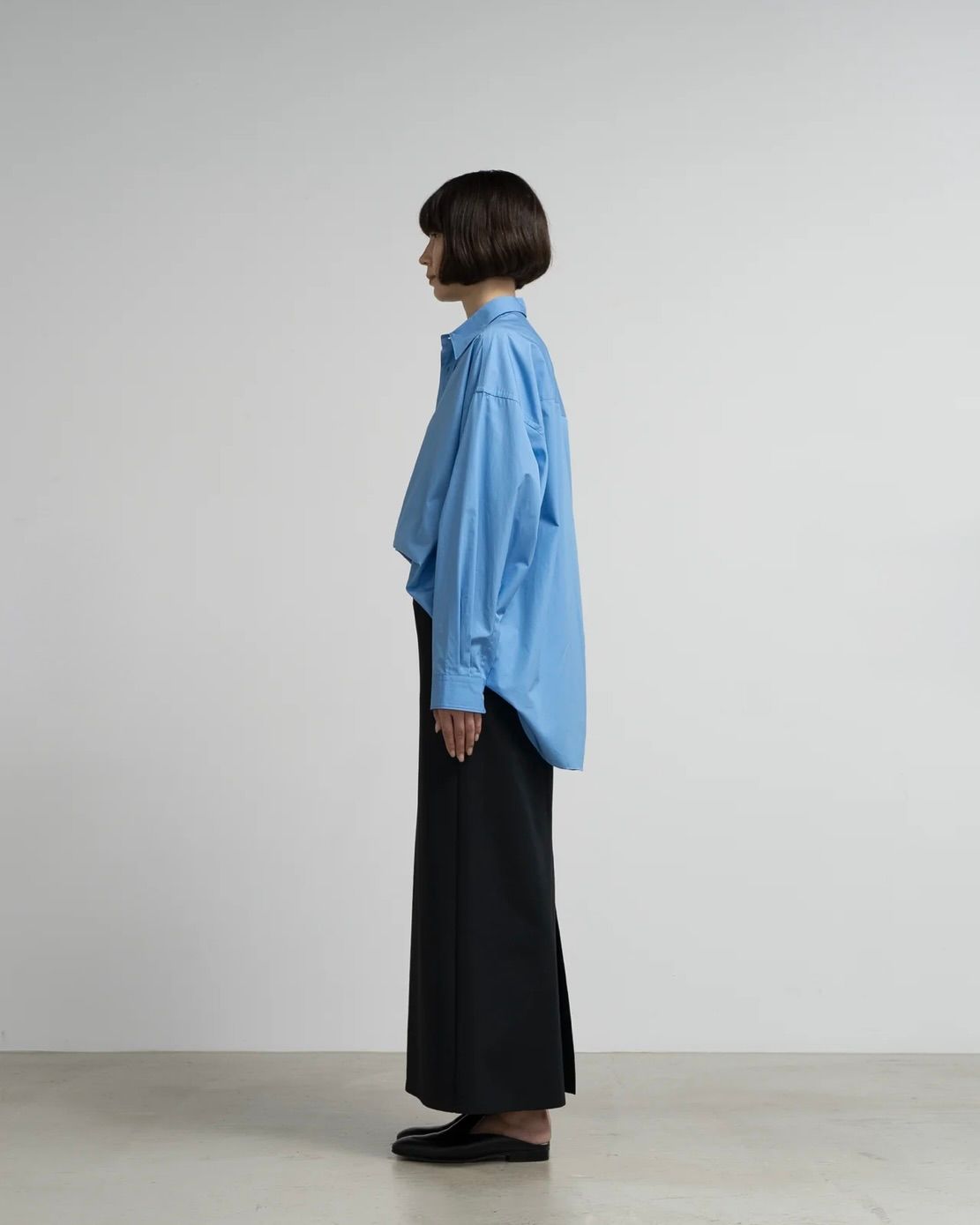 Graphpaper 26SS Women's Compact Ponte Easy Pencil Skirt(GL261-40045B)BLACK☆1月31日(土)発売！