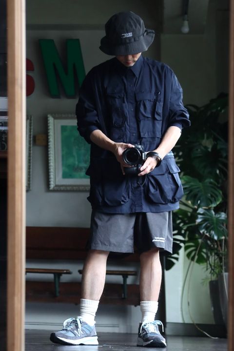 FreshService 22AW TACTICAL POCKET L/S SHIRTスタイル.2022.8.17.