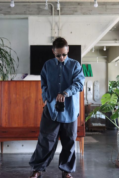 Ets.MATERIAUX 22SS M38 Motor cycle coat"BLUE"style