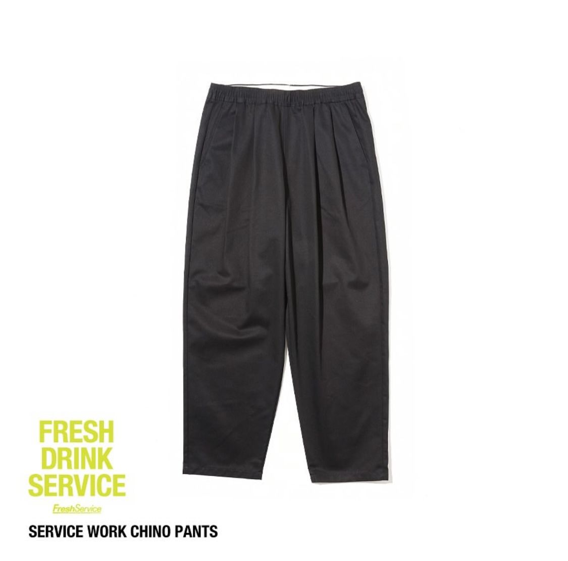フレッシュサービス FDS SERVICE WORK CHINO PANTS (FDS252-40115)BLACK