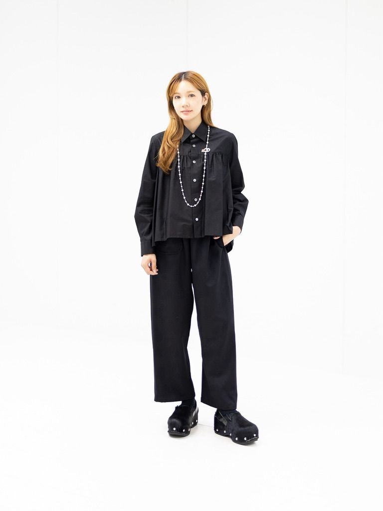 tao 26FW ウールギャバ後染パンツstyle.2026.9.24