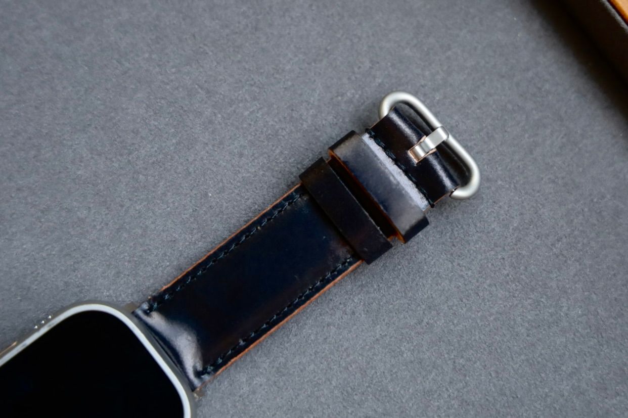 エンダースキーマ スマートウォッチバンド smart watch band cordovan(rc-c-awb)large/black