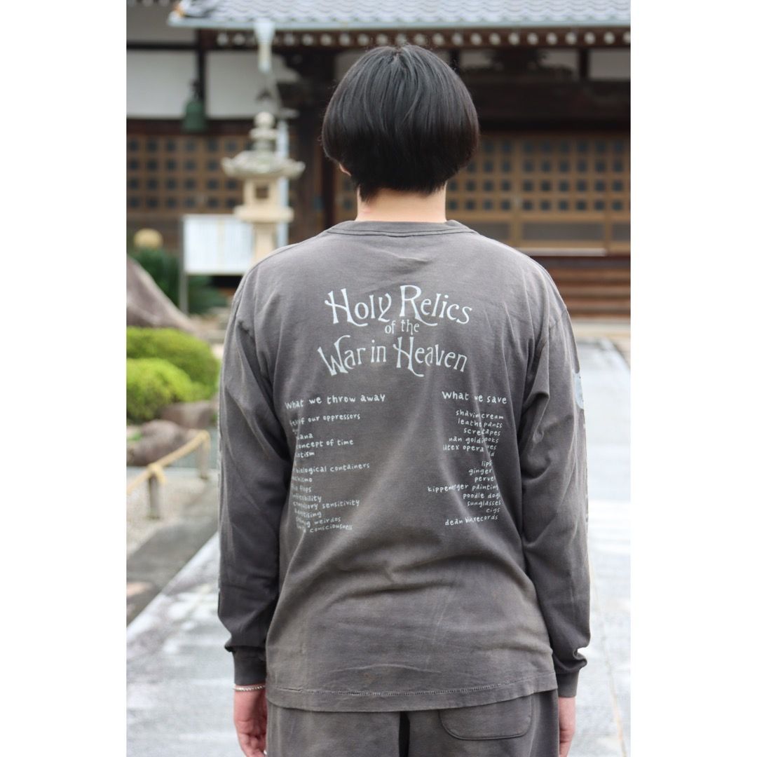 SAINT M×××××× LS TEE_SATAN(SM-A21-0000-025)BLACK style