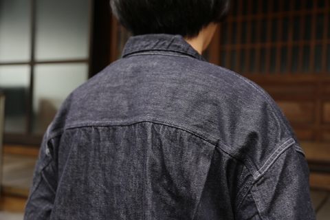 Graphpaper Colorfast Denim Jacket(GM213-30095B) style.2021.7.10.