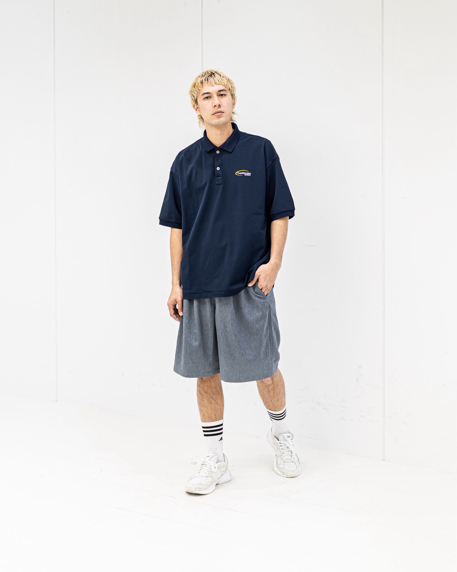 FreshService DRY PIQUE JERSEY POLO "DISPATCH" (NAVY) 新作発売！