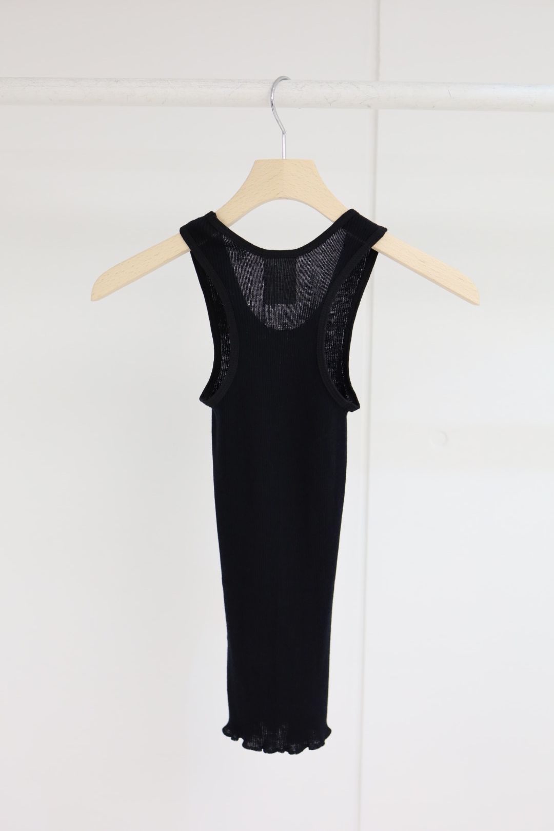 【Women's】プロダクトトゥエルブ  Super 120’s Wool Tank Top(26SS-WCS02)BLACK☆新作発売！