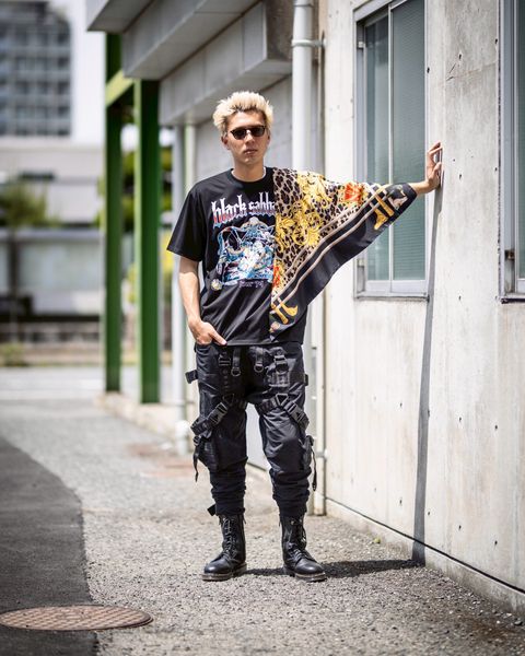 ジュンヤワタナベマン シルクスカーフTシャツ スタイル！