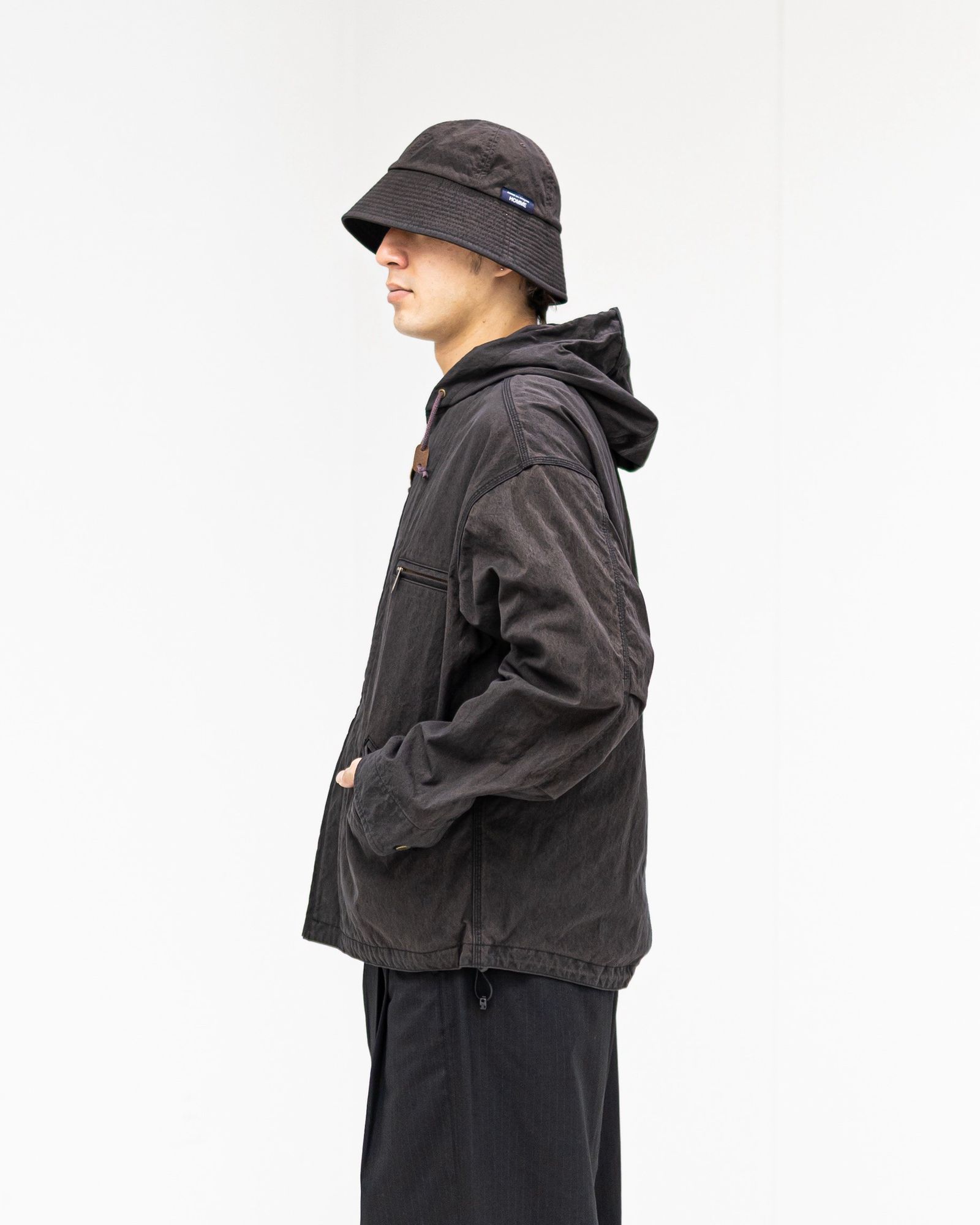 コムデギャルソンオム ナイロンオックス製品染フーデッドパーカ 2月6日(金)新作発売！