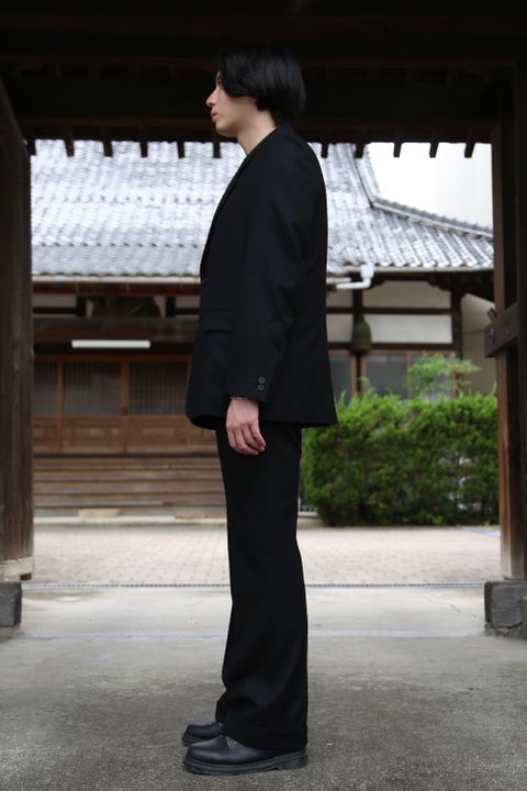 MATSUFUJI WOOL 2Button Tailored Jacket(M213-0101) style.2021.7.18.