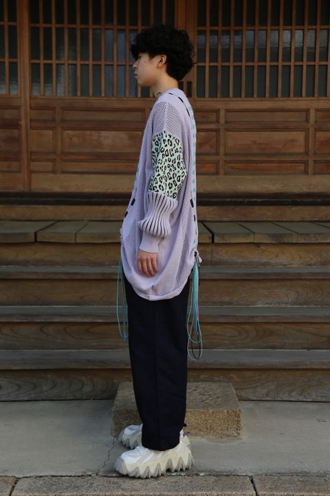 KIDILL×rurumu Drawcord Knit Pullover(KL495) style 2021.02.28.