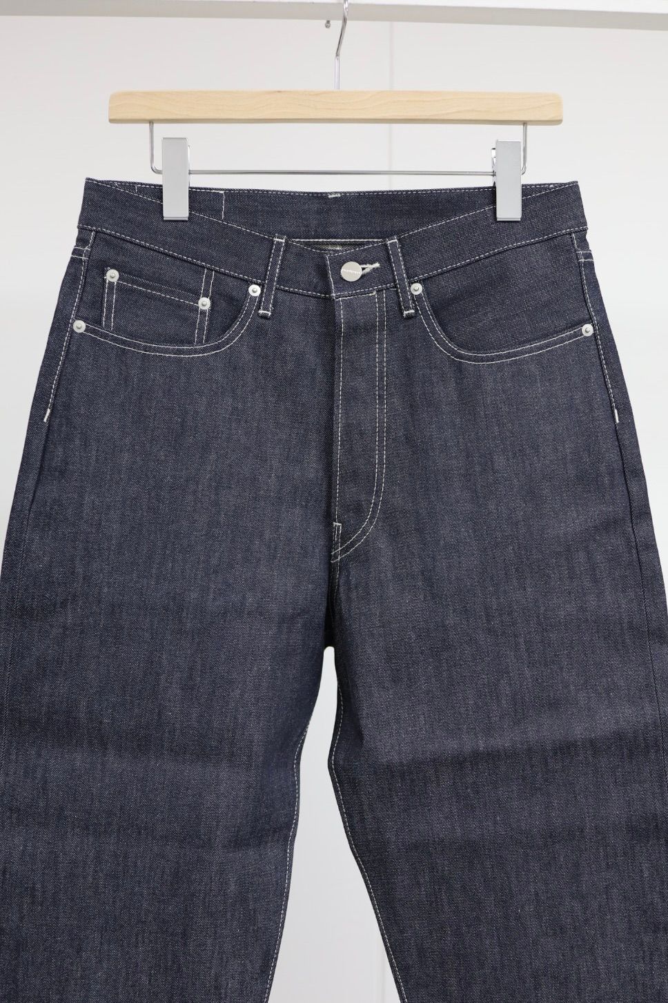グラフペーパーSelvage Denim Five Pocket Tapered Pants(GU261-40058RB)INDIGO_RIGID★1月24日(土)発売！