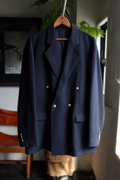 アダルトオリエンテッドローブス 22AWダブルジャケットRosemarkie(22AOR-3AW-JK006)NAVY