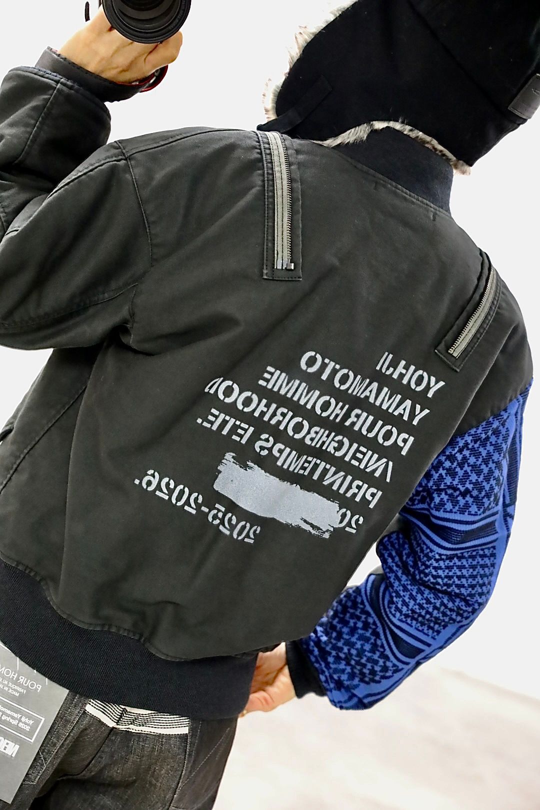 Yohji Yamamoto × NEIGHBORHOOD A-1 デッキジャケット(252SPYYN-JKM02S)BLACK★12月5日(金)発売！