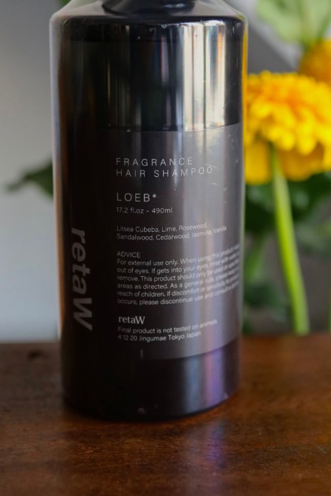 retaW リトゥ ヘアシャンプー hair shampoo "LOEB*"☆11月15日(土)発売！