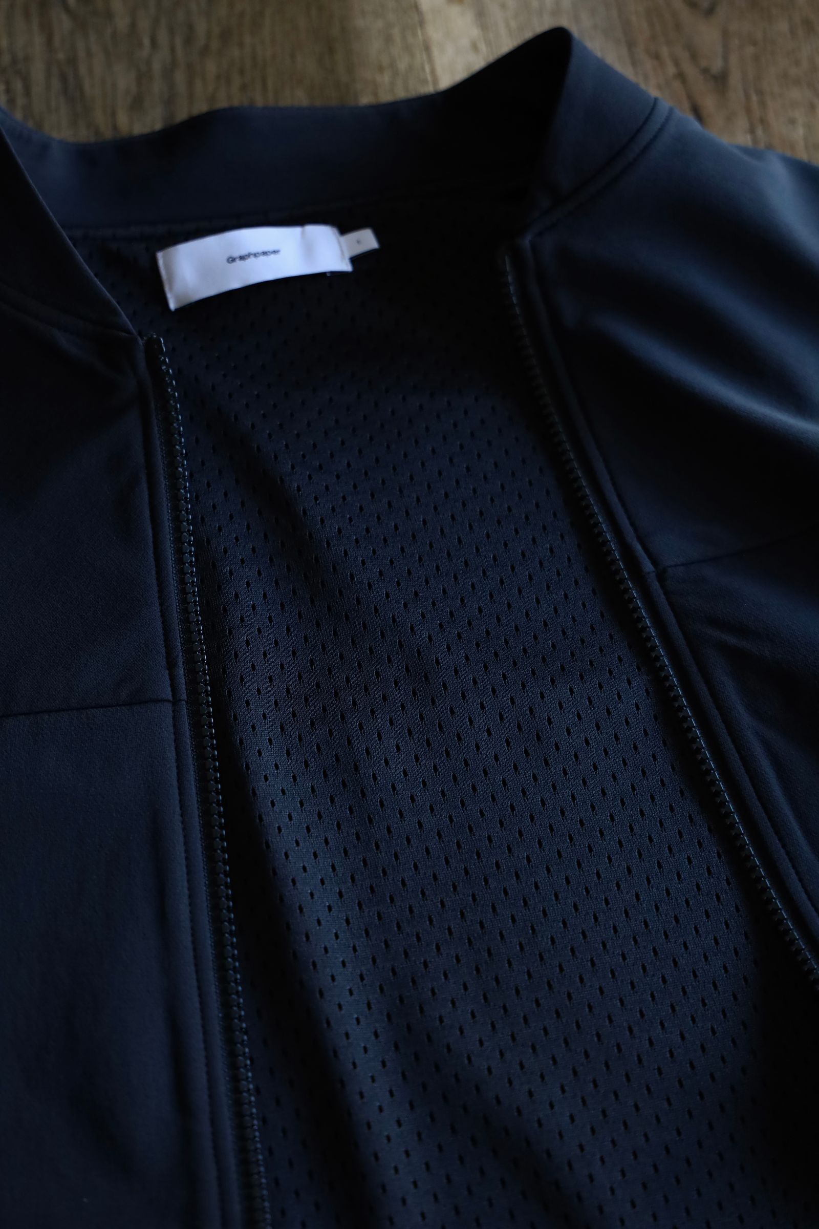 グラフペーパー 25SS PERTEX Equilibrium Front Yoke Blouson(GU251-30245)BLACK