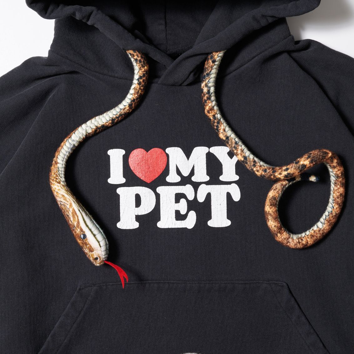 doublet 25AW  I LOVE MY PET HOODIE (25AW36CS398)BLACK☆7月12日(土)発売！