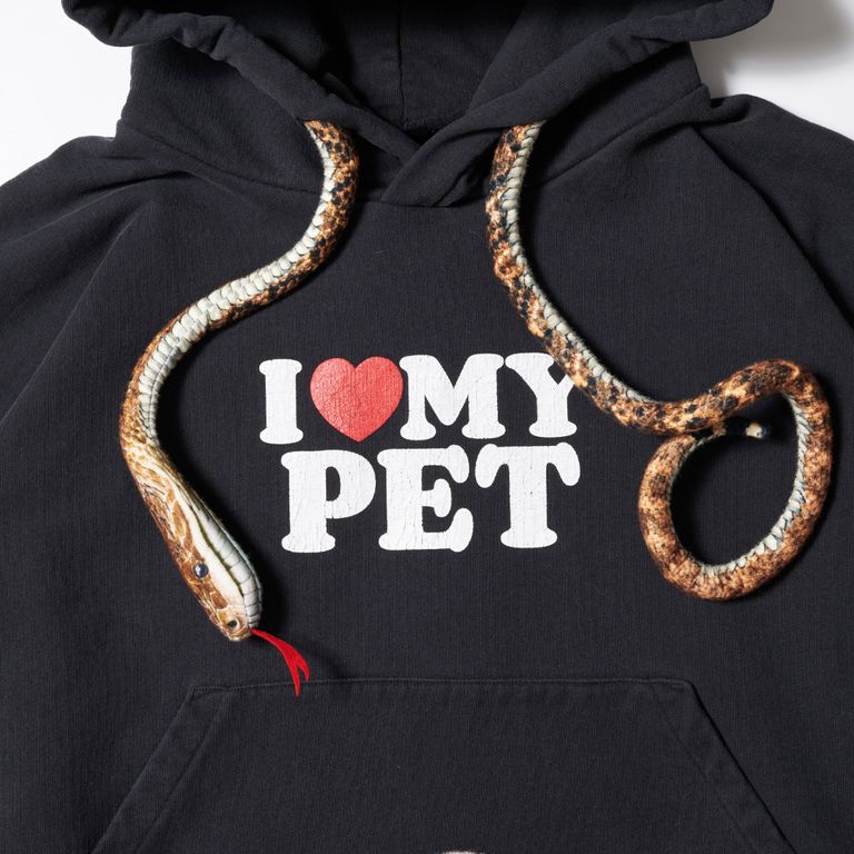 doublet - doublet 25AW I LOVE MY PET HOODIE (25AW36CS398