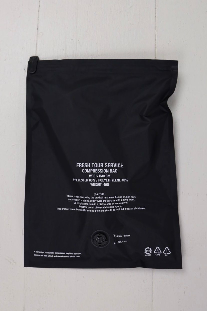 フレッシュサービス 2-PACK COMPRESSION BAG_S(FSP261-90068)BLACK☆1月17日(土)新作発売！