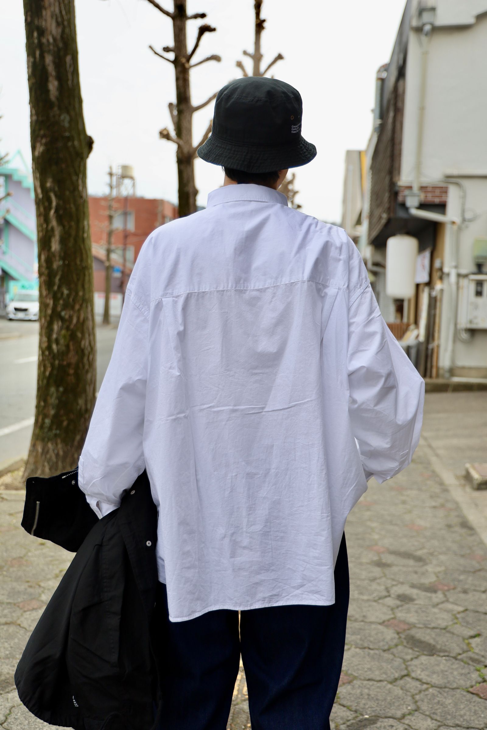 フレッシュサービス BACK SATEEN FIELD JACKET スタイル
