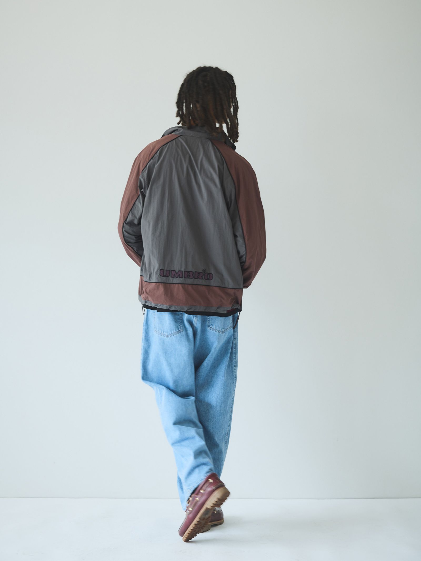 UMBRO Woven Track Jacket XL チャコールブラウン UMBRO Woven Track Jacket XL チャコールブラウン