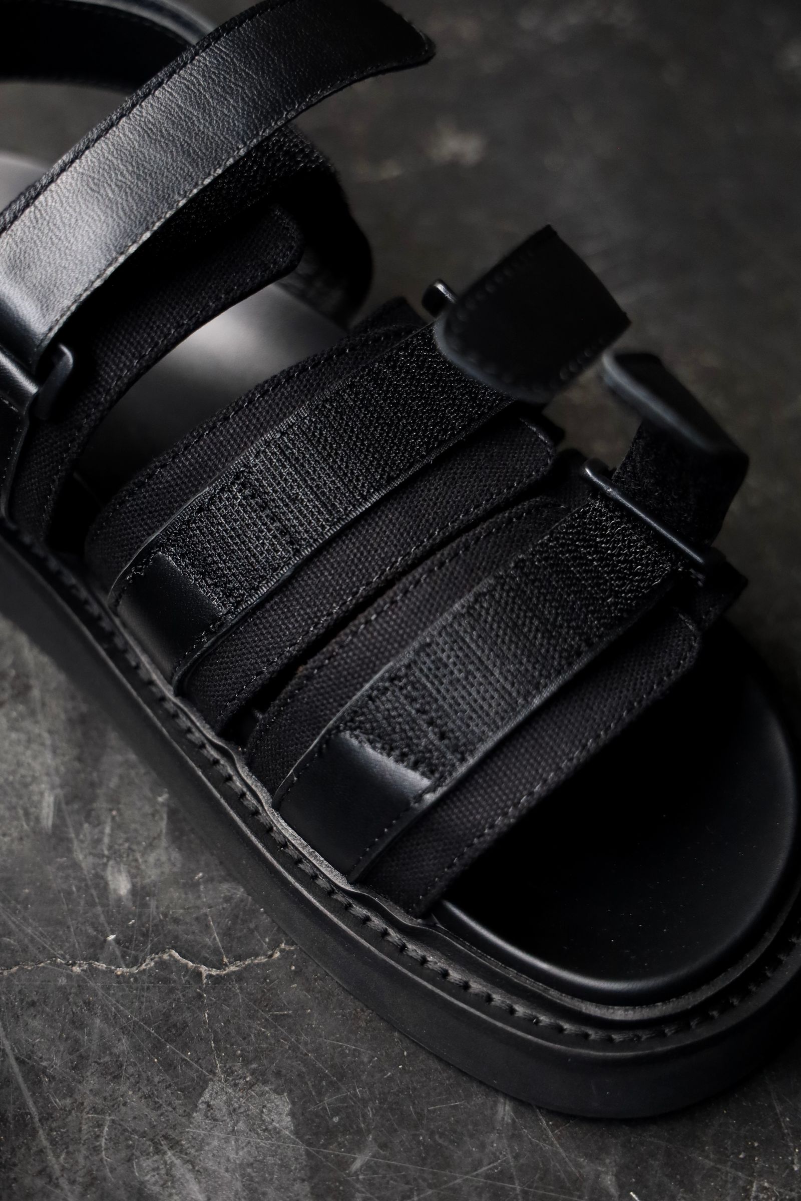 ヨウジヤマモト SHEEP/C CANVAS FOOTBED SANDAL(HP-E05-779)☆新作発売！