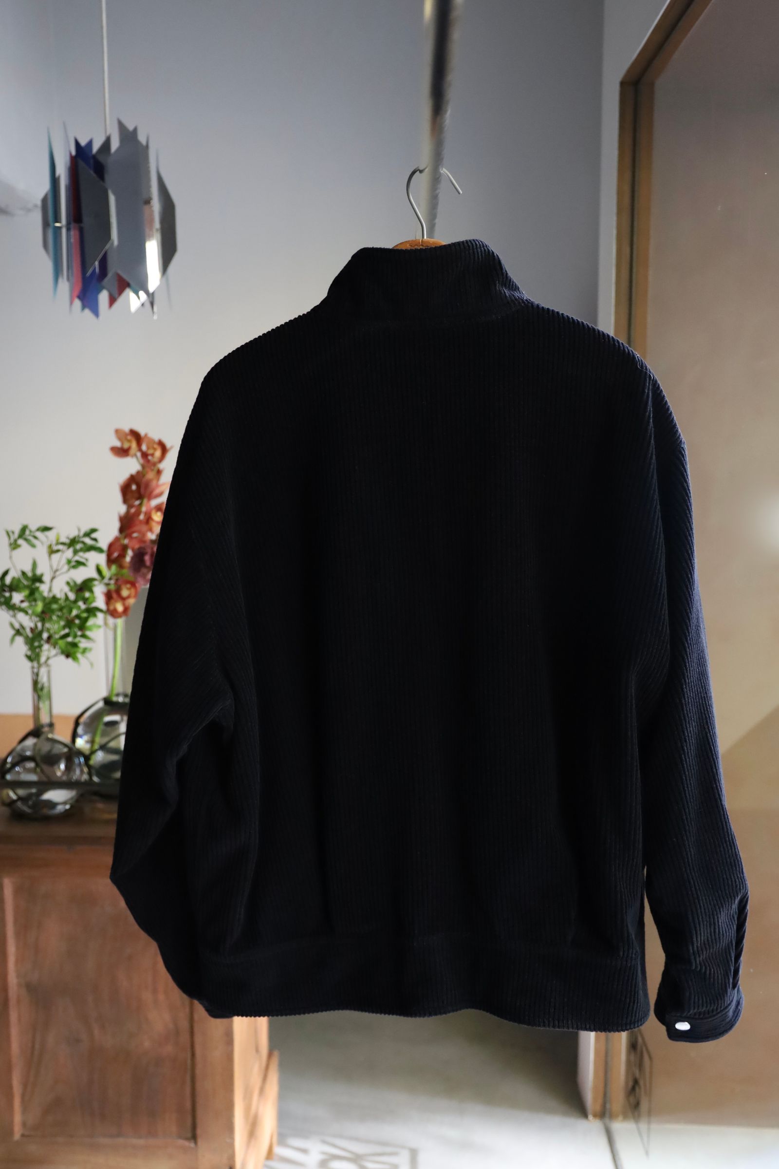 アプレッセ Wool Corduroy Bomber Jacket(25SAP-01-21H)BLACK