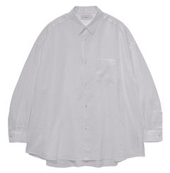 グラフペーパー Linen L/S Oversized Regular Collar Shirt(GM262-50039B)WHITE☆6月20日(土)発売！