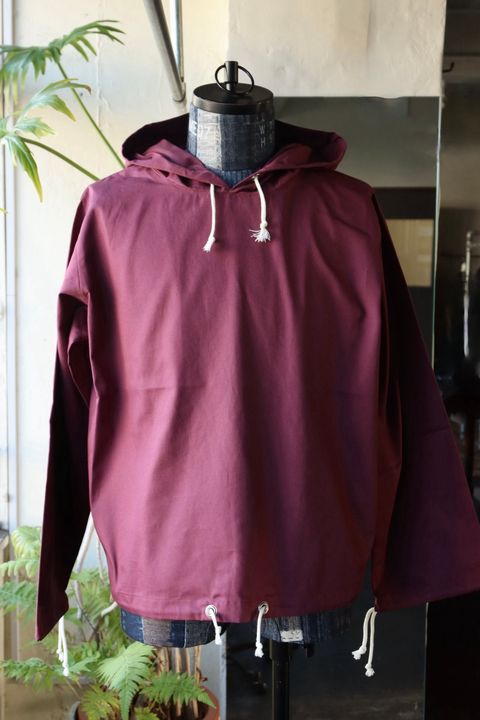 ファウンダ 25SS OXFORD HOODIE(015FD251013)BORDEAUX