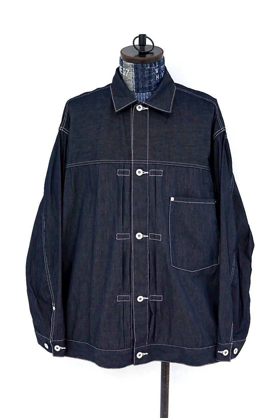 コムデギャルソンオム26SS 1stタイプデニムジャケット(HQ-J028-051)NAVY☆5月1日(金)発売！