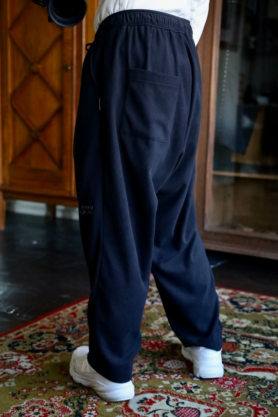 S.F.C 25FW SPOT エスエフシー FLEECE WIDE TAPERED EASY PANTS(SFCFW25P01SP)Black☆12月20日(土)発売！