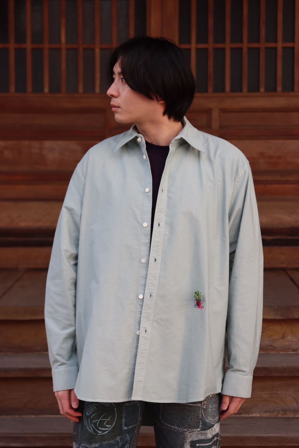 doublet VEGETABLE DYED SHIRT(22SS21SH104) style.2022.1.15. | 2185 | mark