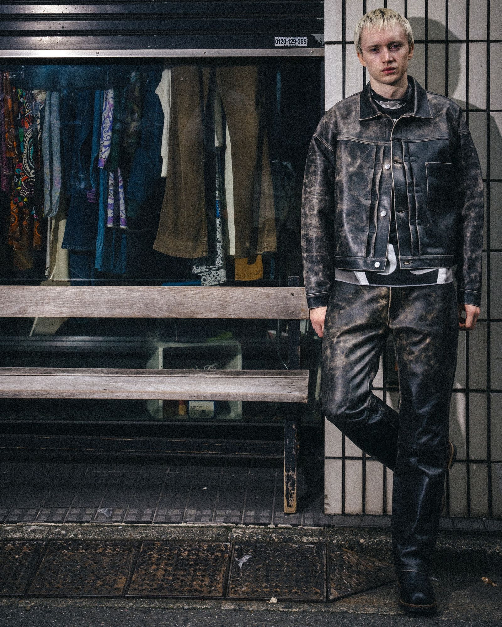 セントマイケル 26SS BBJ_LEATHER JACKET(SM-MK8-0000-C47)BLACK☆5月16日(土)発売！