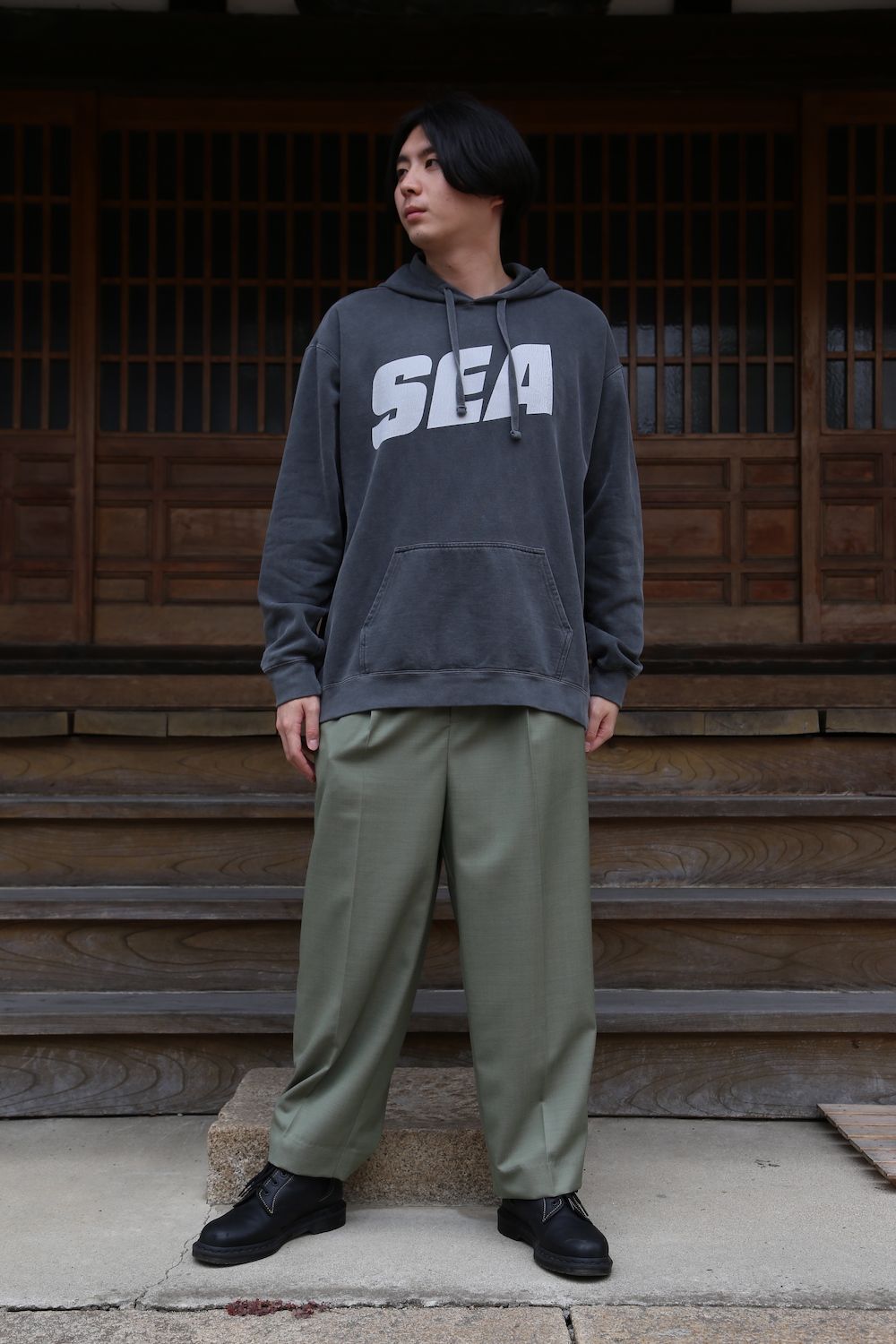 有名人芸能人】 WIND AND SEA (sea-alive) HOODIE ウィンダンシー ...