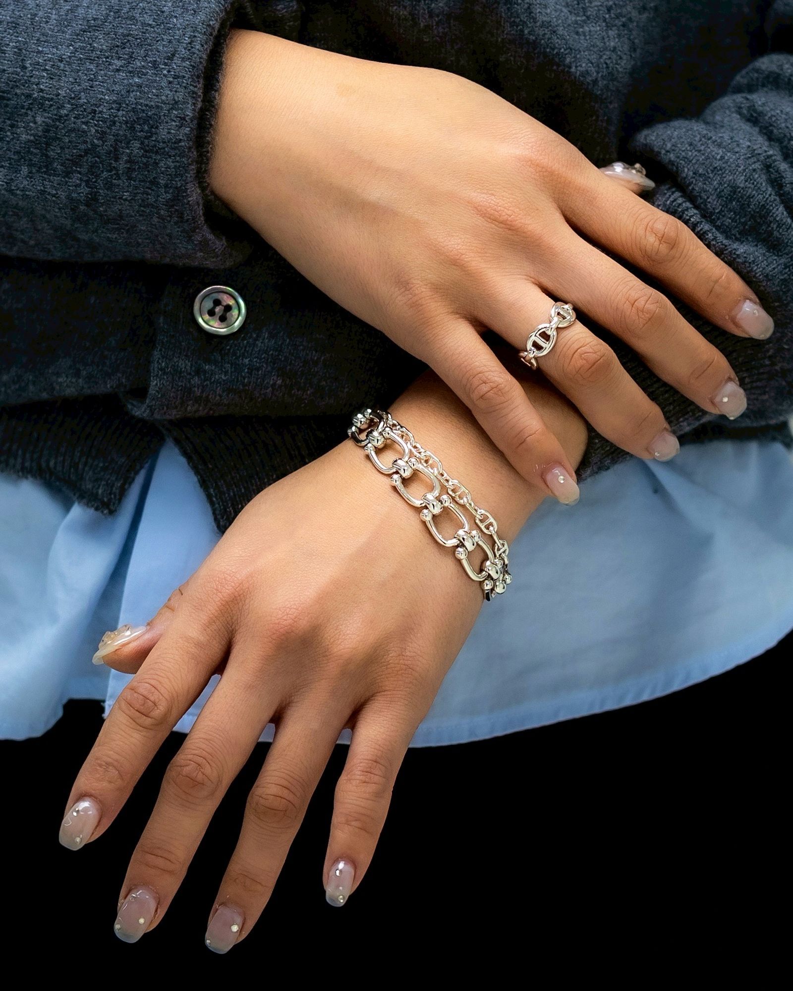 XOLO JEWELRY ブレスレット / Oval Cut Link Bracelet -7mm- (XOB099)SILVER925☆11月15日(土)発売！