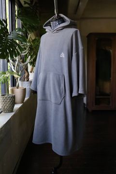ReFresh!Service.  FLEECE SAUNA PONCHO(GRAY)★再販しました！