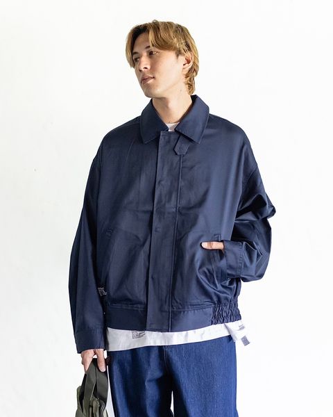 FreshService  CORPORATE BLOUSON(NAVY)スタイル 8月24日(土)新作発売！