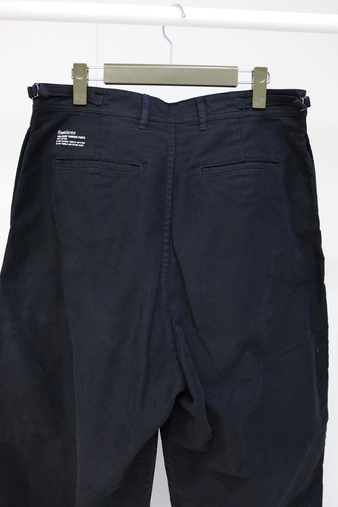 フレッシュサービス MOLESKIN TANKERS PANTS(FSC261-40217)BLACK★2月21日(土)発売