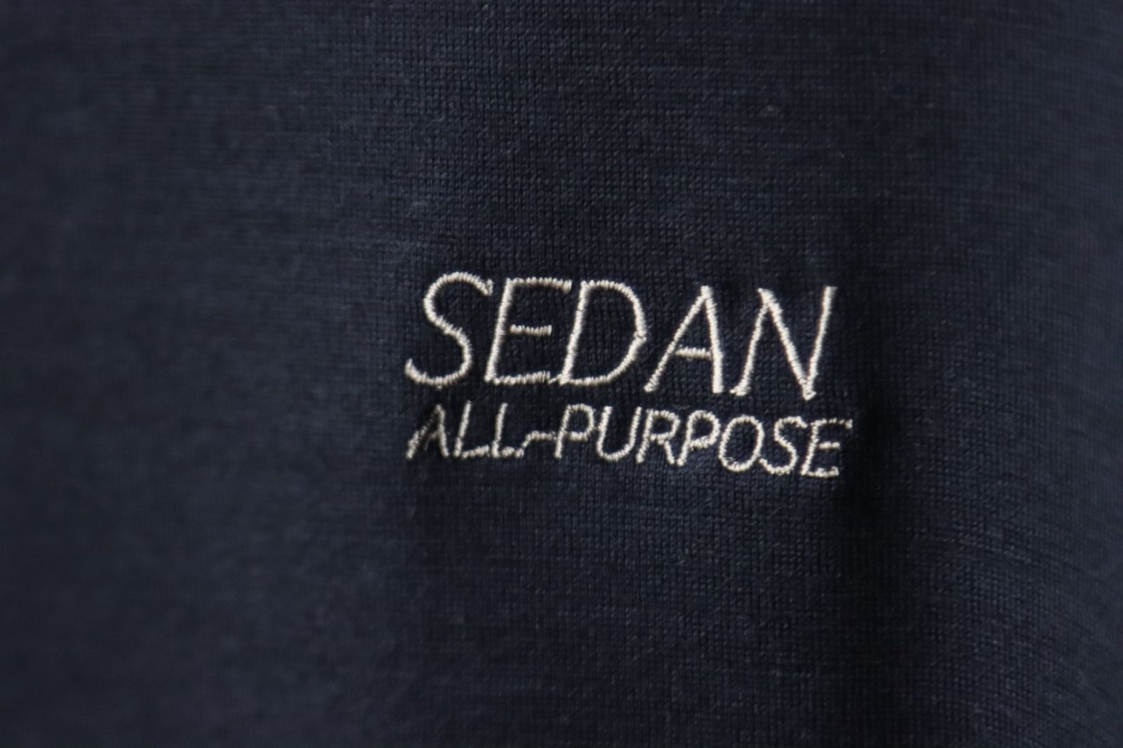 セダンオールパーパス23FW OG LOGO WOOL JERSEY L/S TEE(SD23F-CT02)NAVY