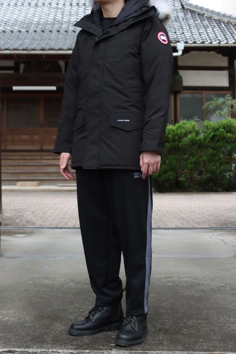 CANADA GOOSE LANGFORD PARKA FUSION FIT"BLACK"style.2021.10.17.