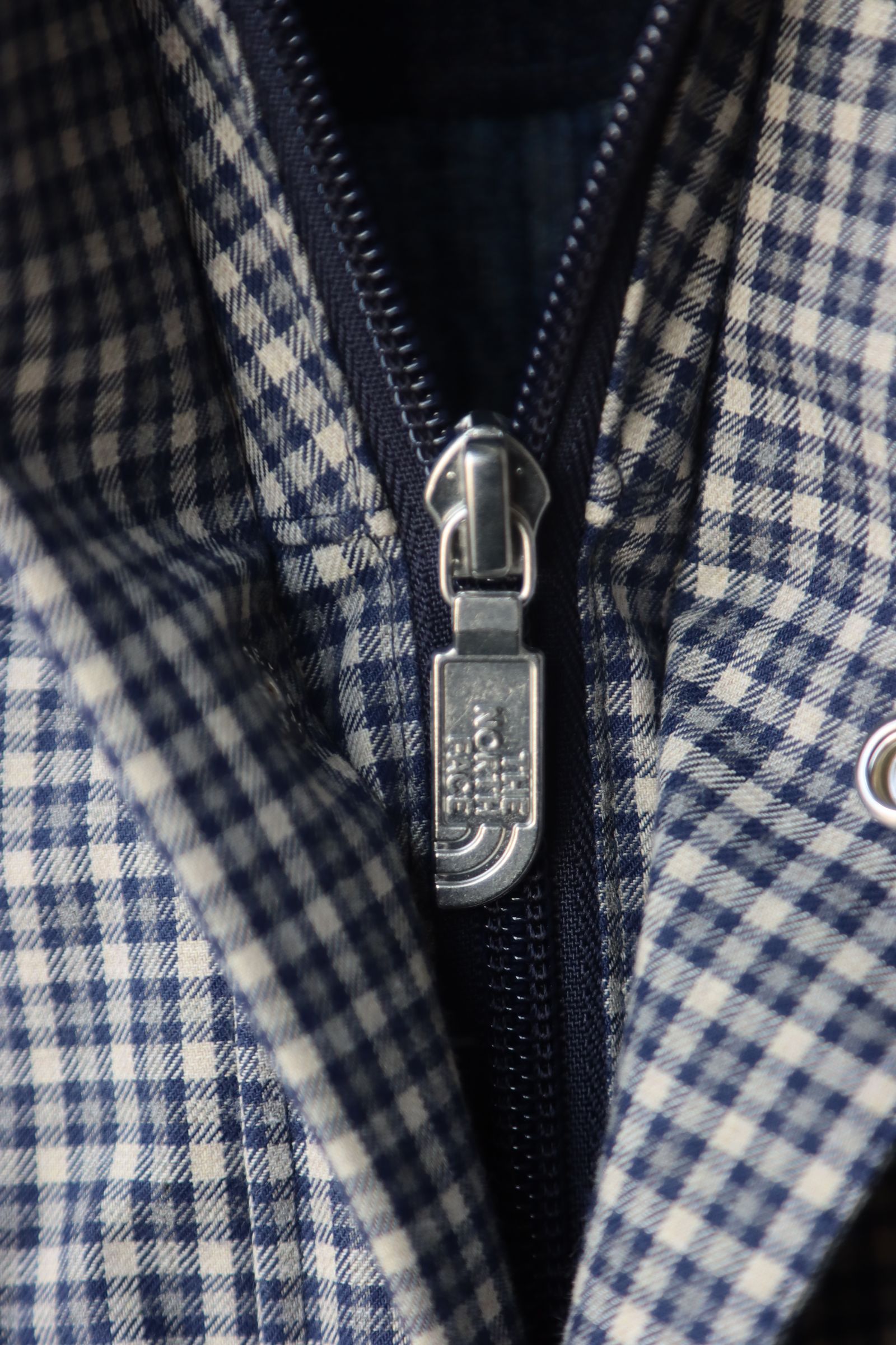 ジュンヤワタナベマン24SS eYe JUNYA WATANABE MAN×THE NORTH FACE コラボマウンテンパーカー(WM-J910-100)BEIGExNAVY☆3月15日(金)発売！