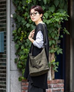Morphee / モルフェトートバッグ 3WAY MIDIUM TOTE(LONG)SUEDE [MOSS GREEN]☆新作発売！
